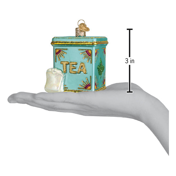 Tea Tin Ornament — view 6