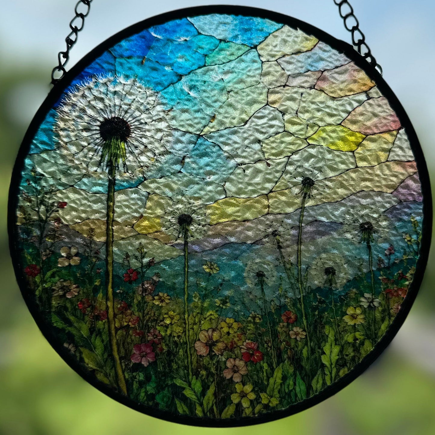 Make A Wish Dandelion Suncatcher