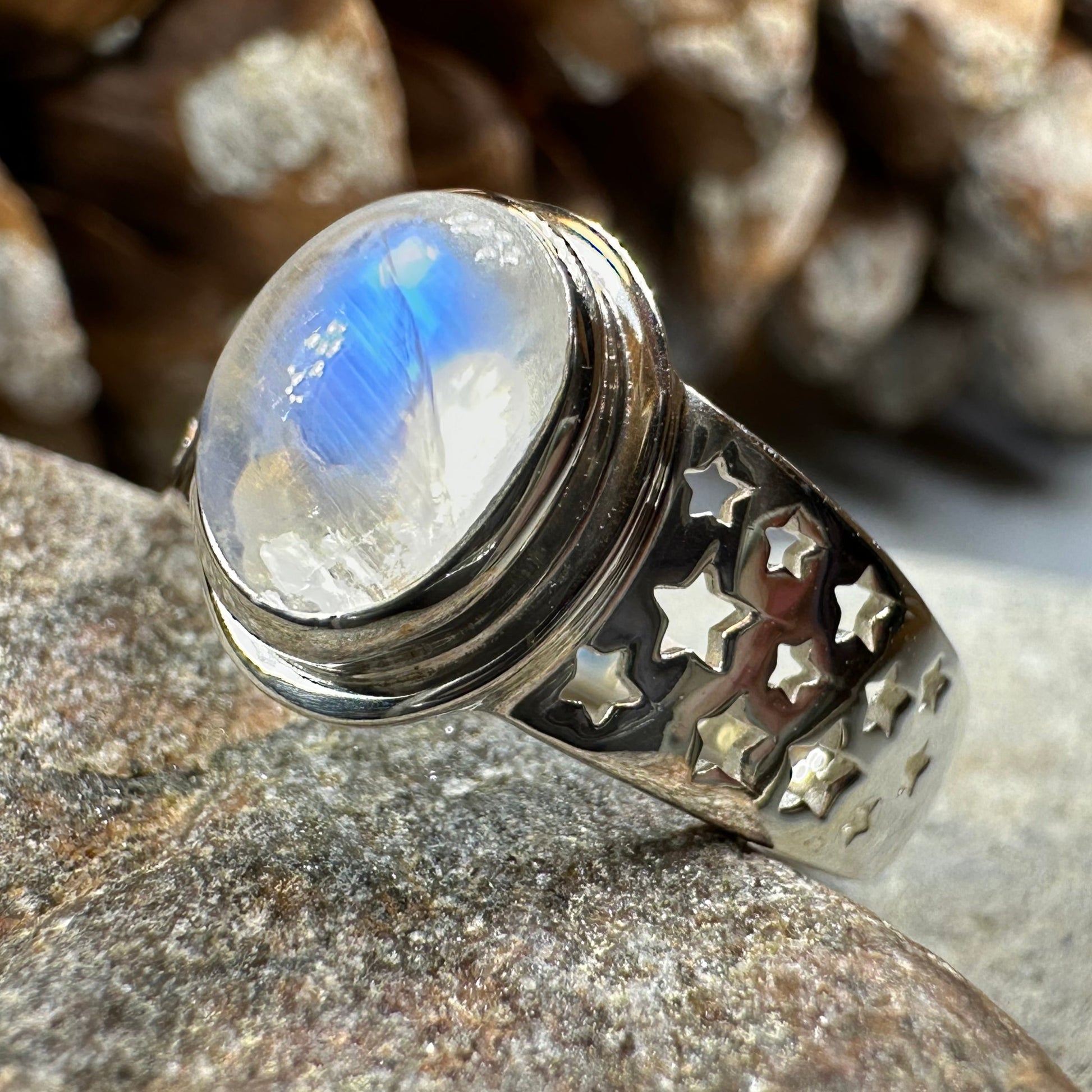 Sebille Silver Stars Ring — view 5