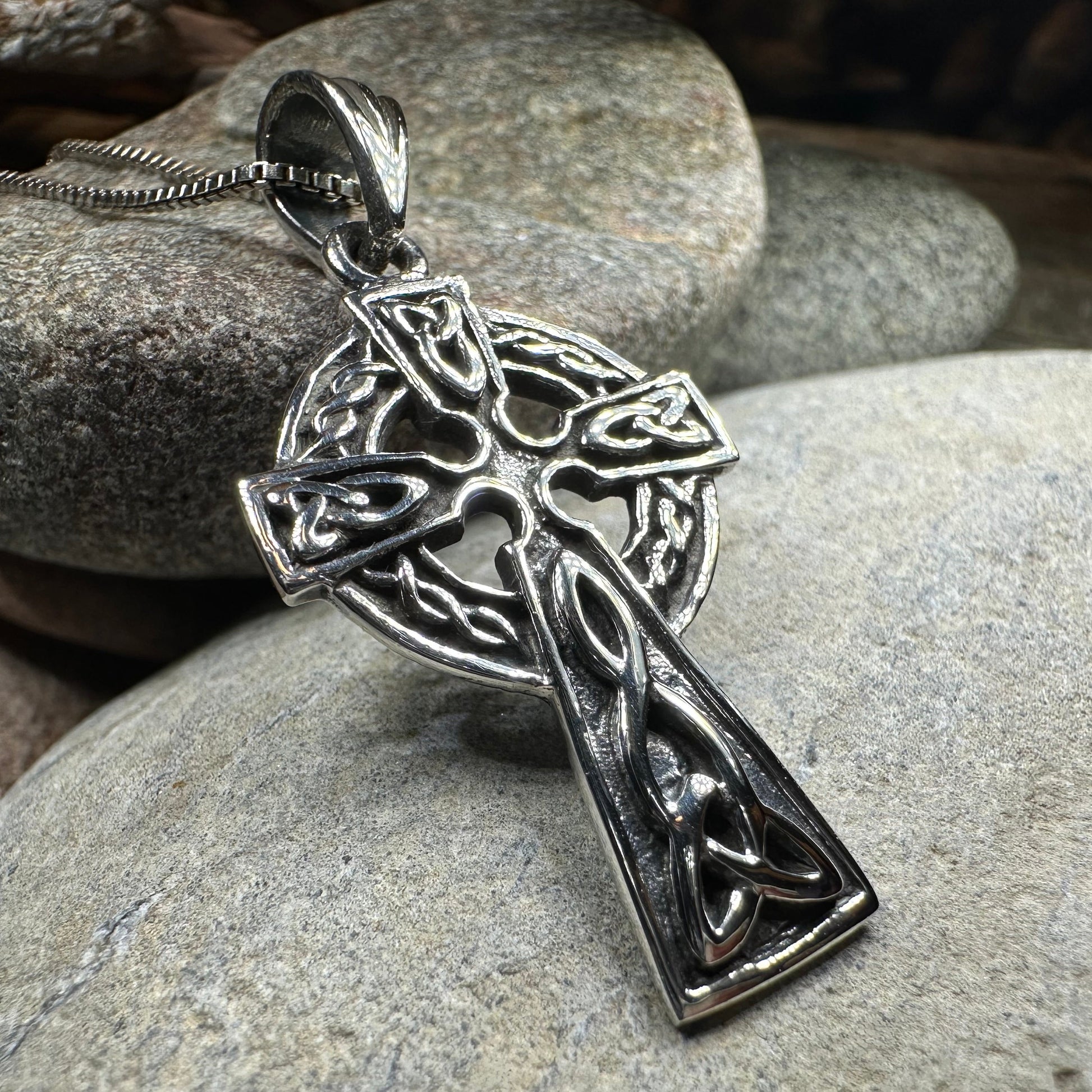True Path Celtic Cross Necklace — view 4
