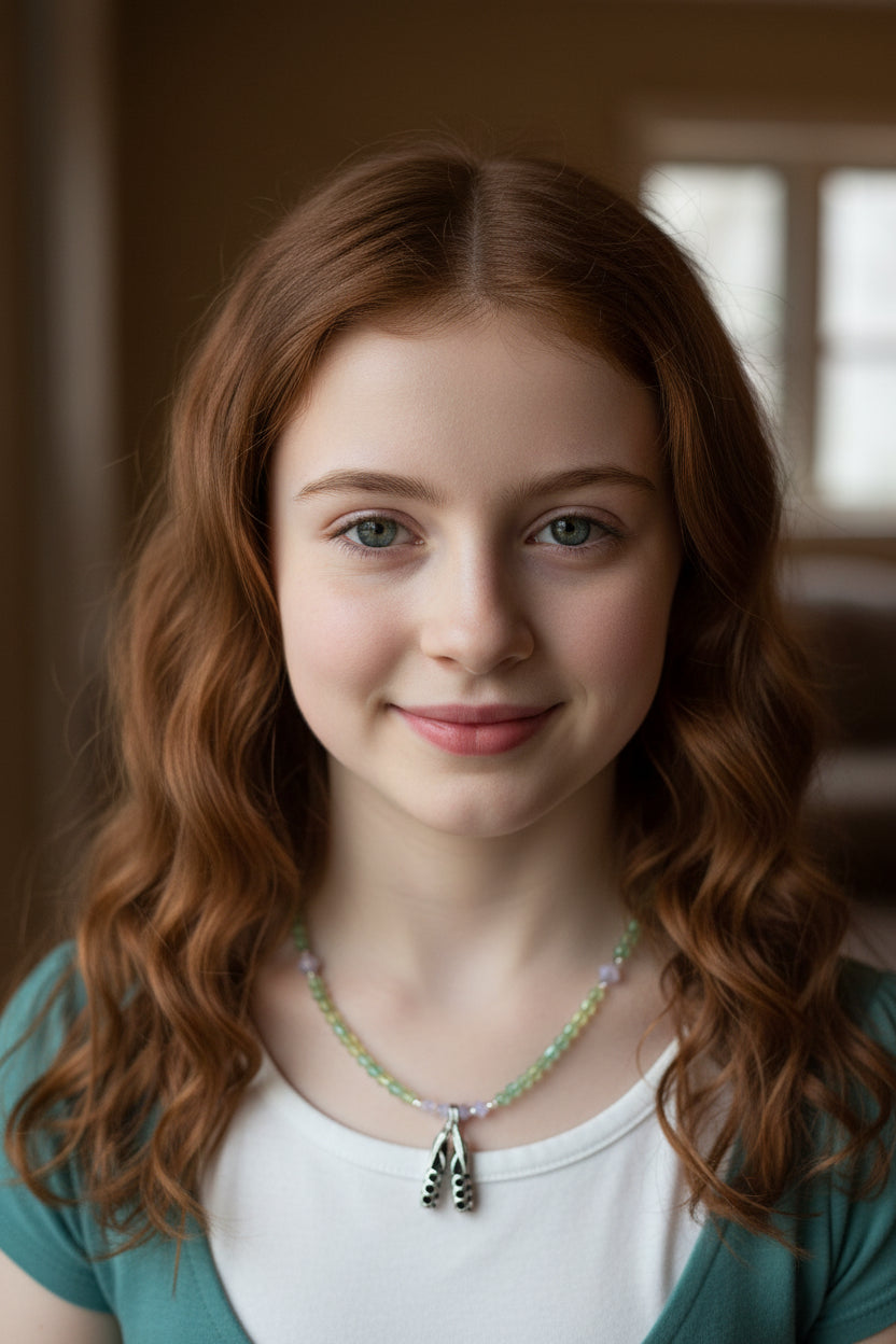 Sweet Irish Dance Shoe Necklace — view 12