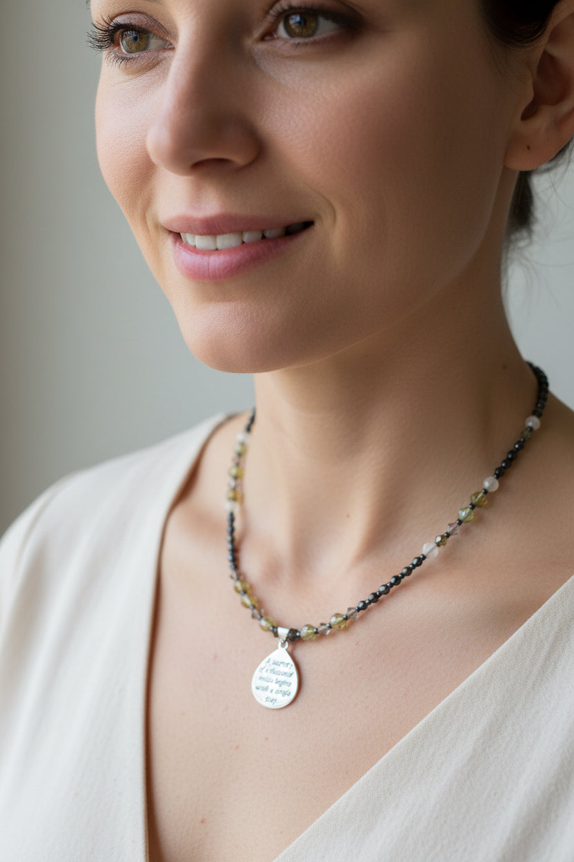 New Start Inspirational Necklace