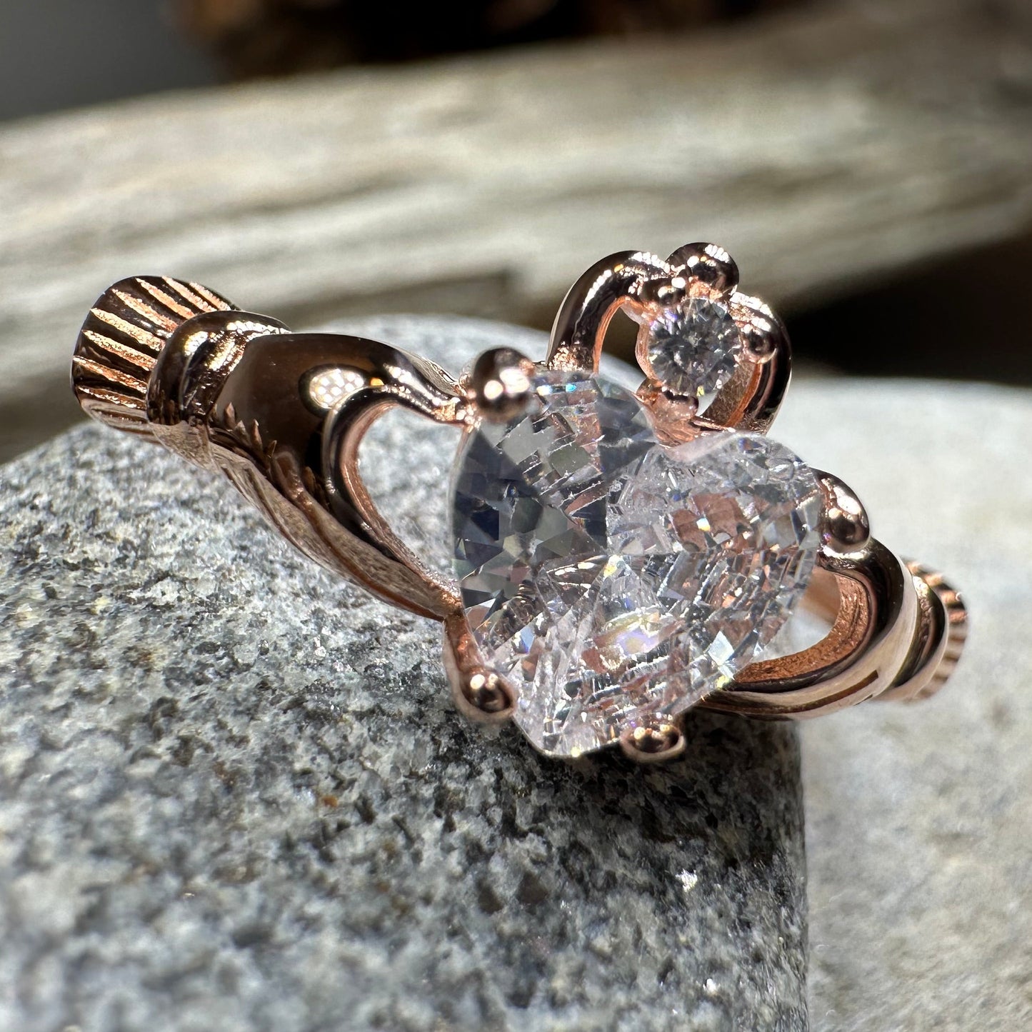 Emyvale Claddagh Ring — view 4