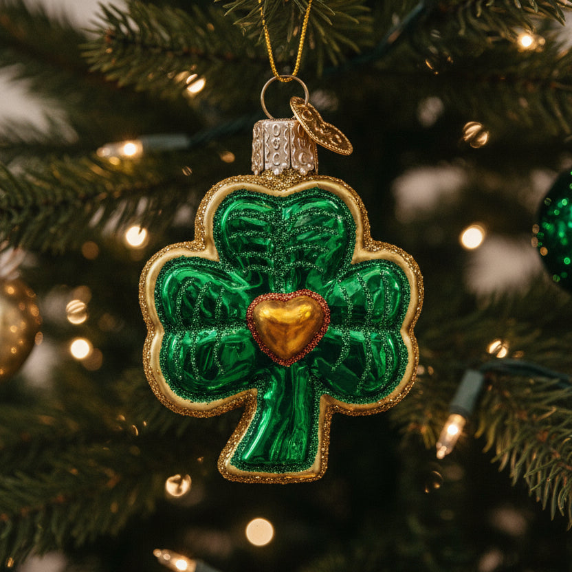 Shamrock Ornament — view 3