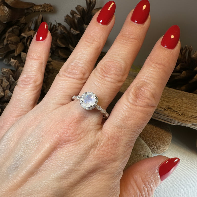 Dunaway Moonstone Ring — view 2