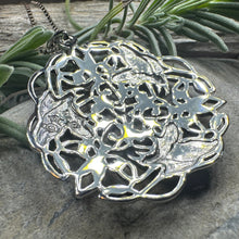 Load image into Gallery viewer, Pictish Triple Celtic Raven Necklace
