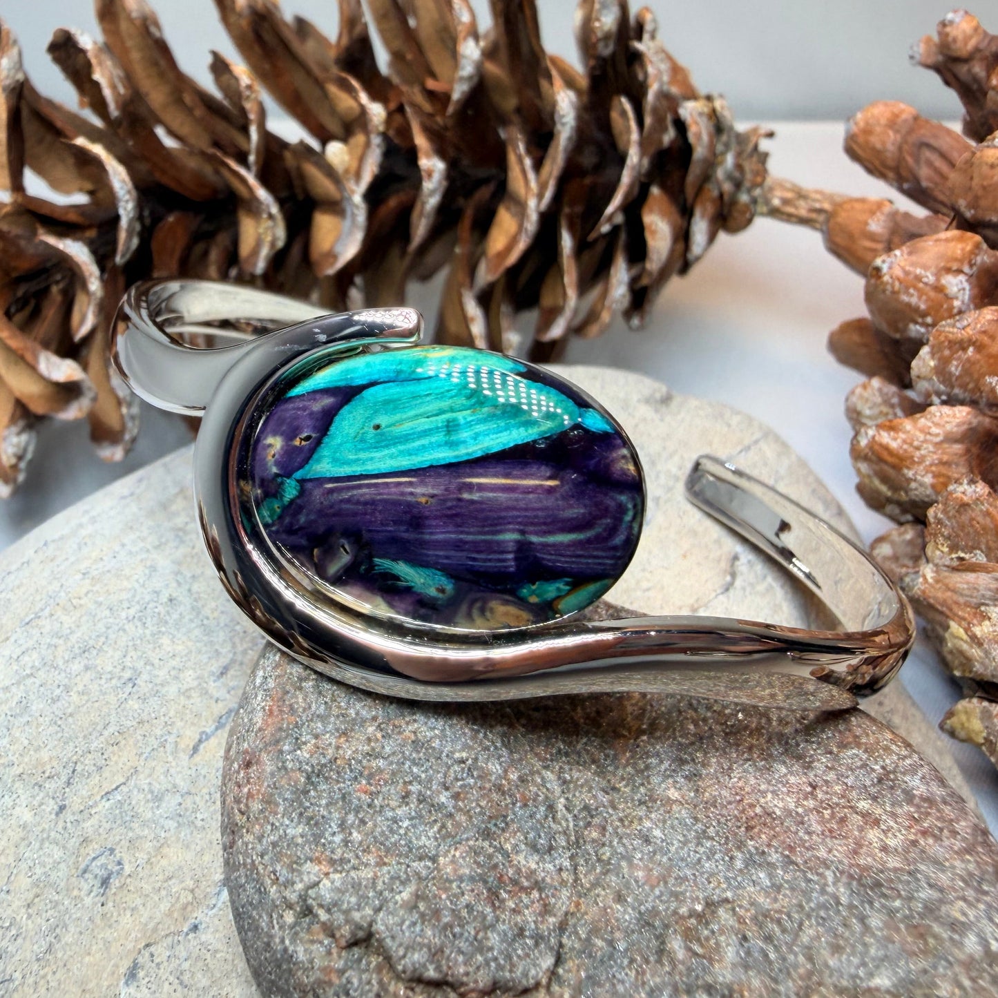Scotland Heathergems Bracelet - Handmade in Scotland