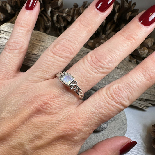 Coriena Moonstone Ring — view 6
