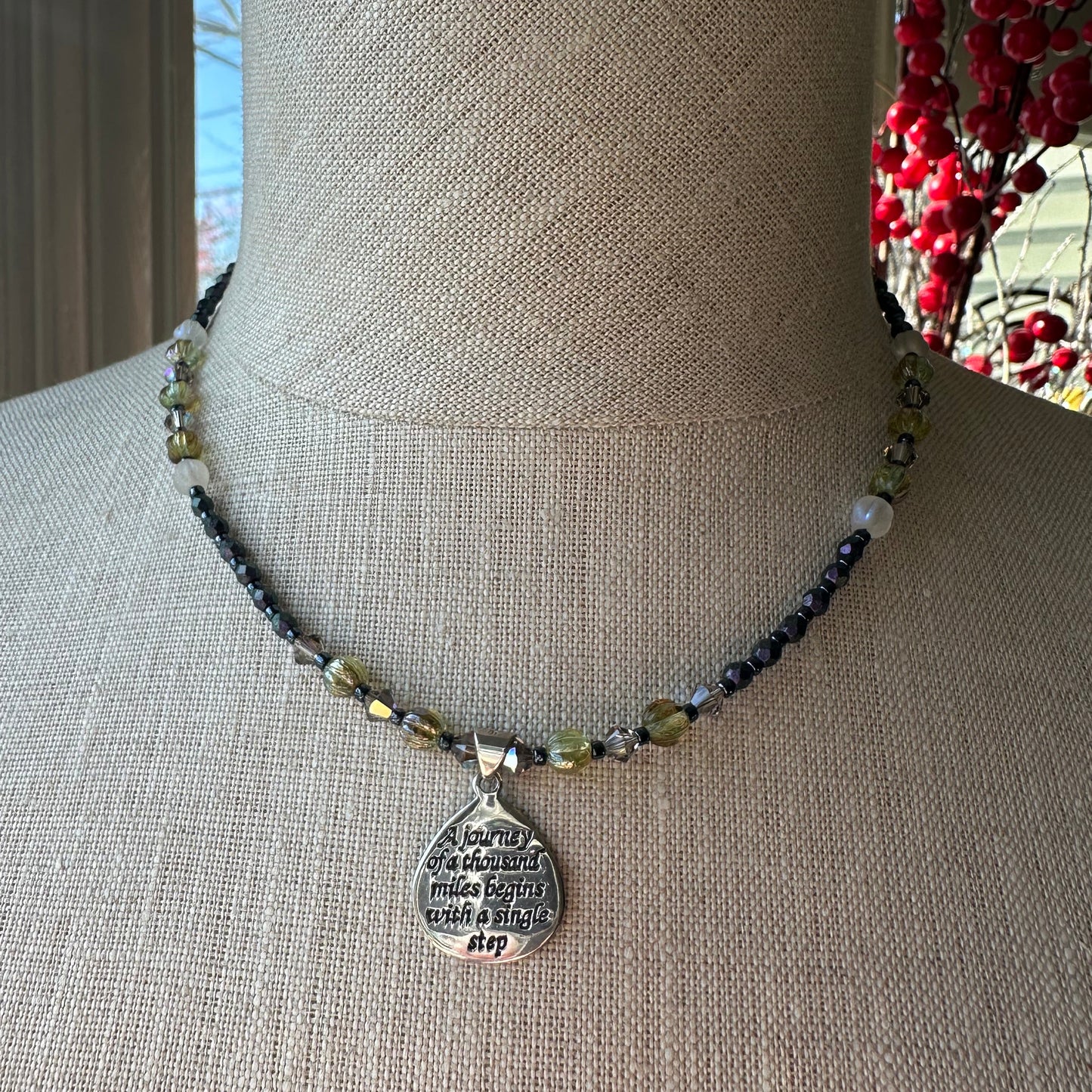 New Start Inspirational Necklace