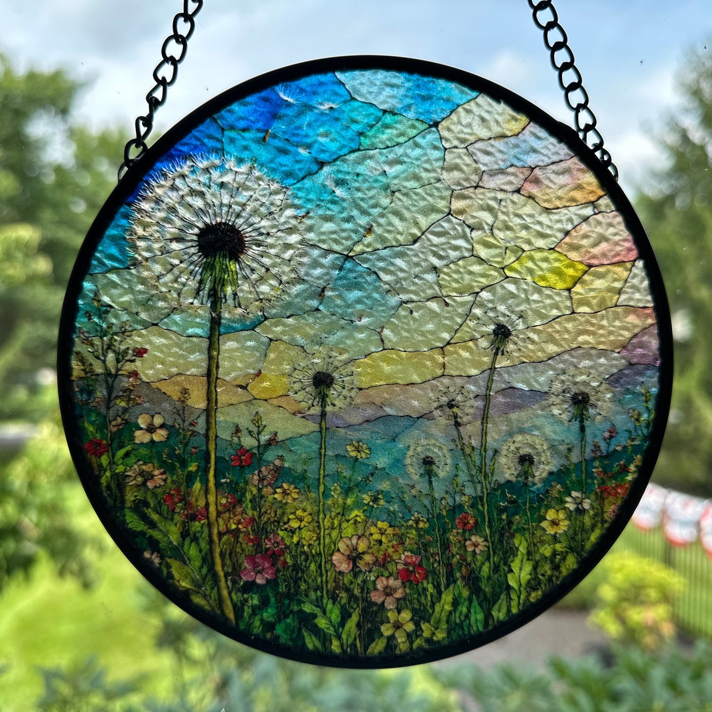 Make A Wish Dandelion Suncatcher