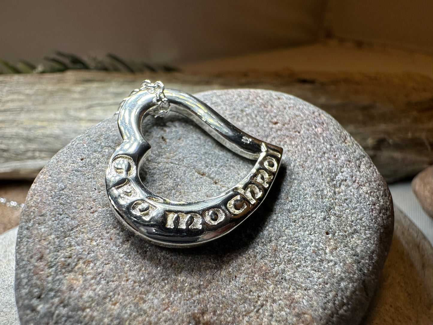 Irish Heart Gra Mo Chroi Necklace - Made in Ireland