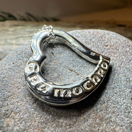 Irish Heart Gra Mo Chroi Necklace - Made in Ireland
