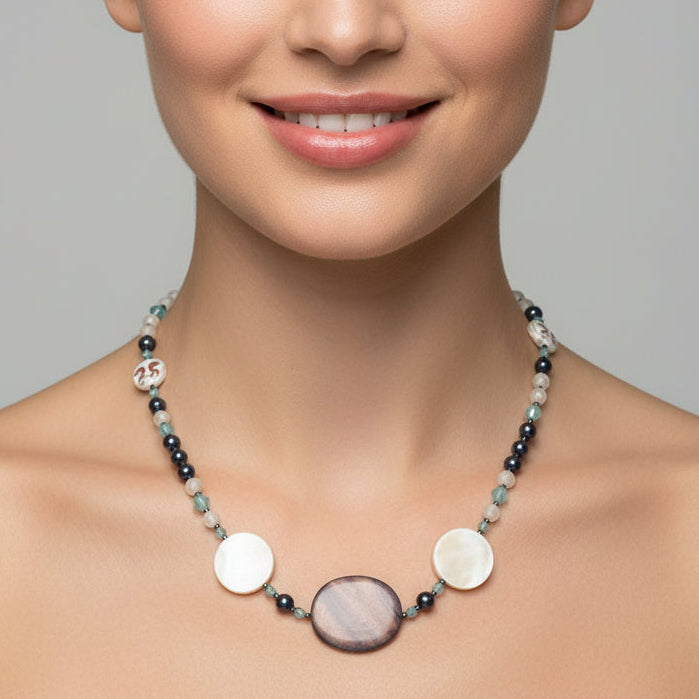 Harbor Dawn Seashell Necklace