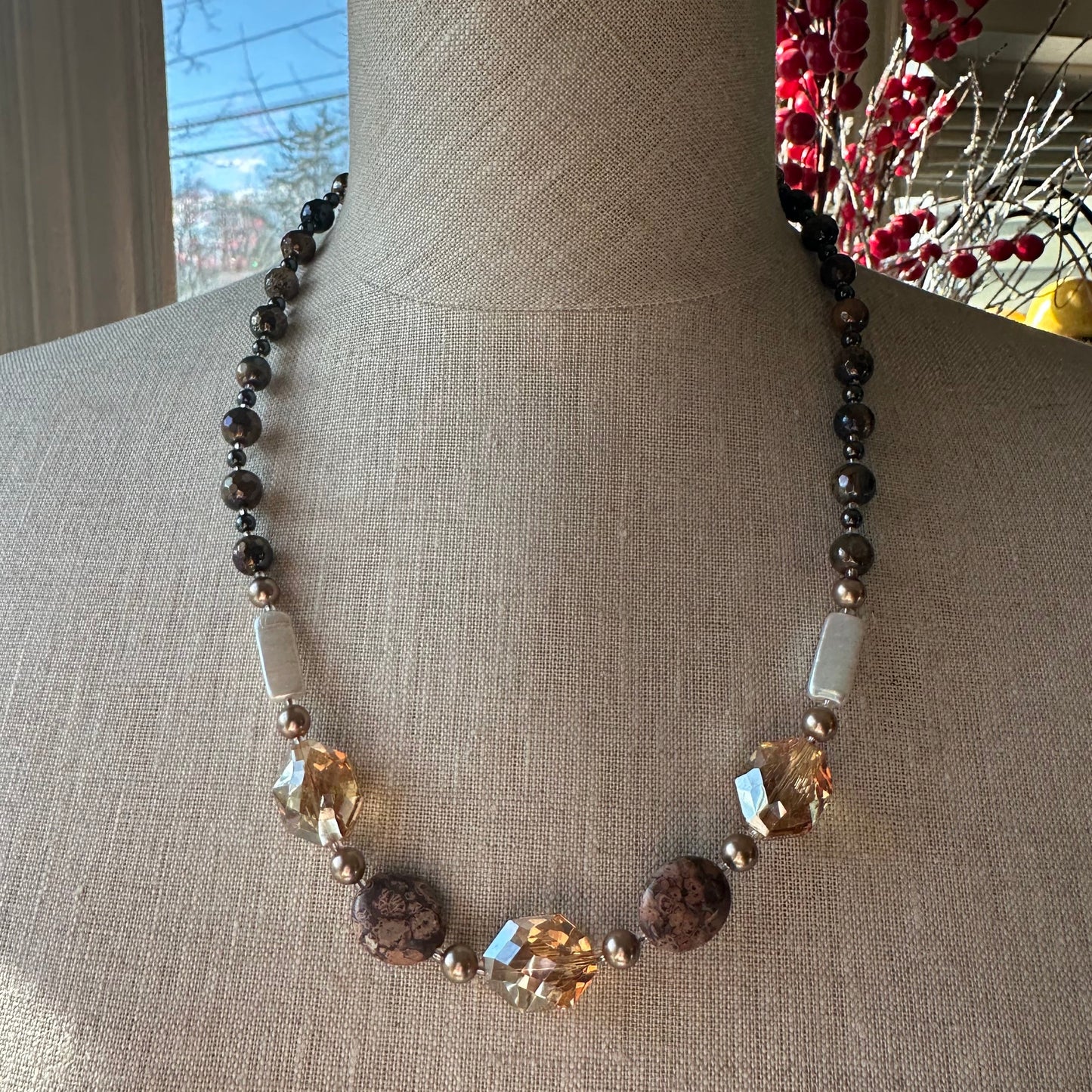 Islay Crystal Necklace — view 4