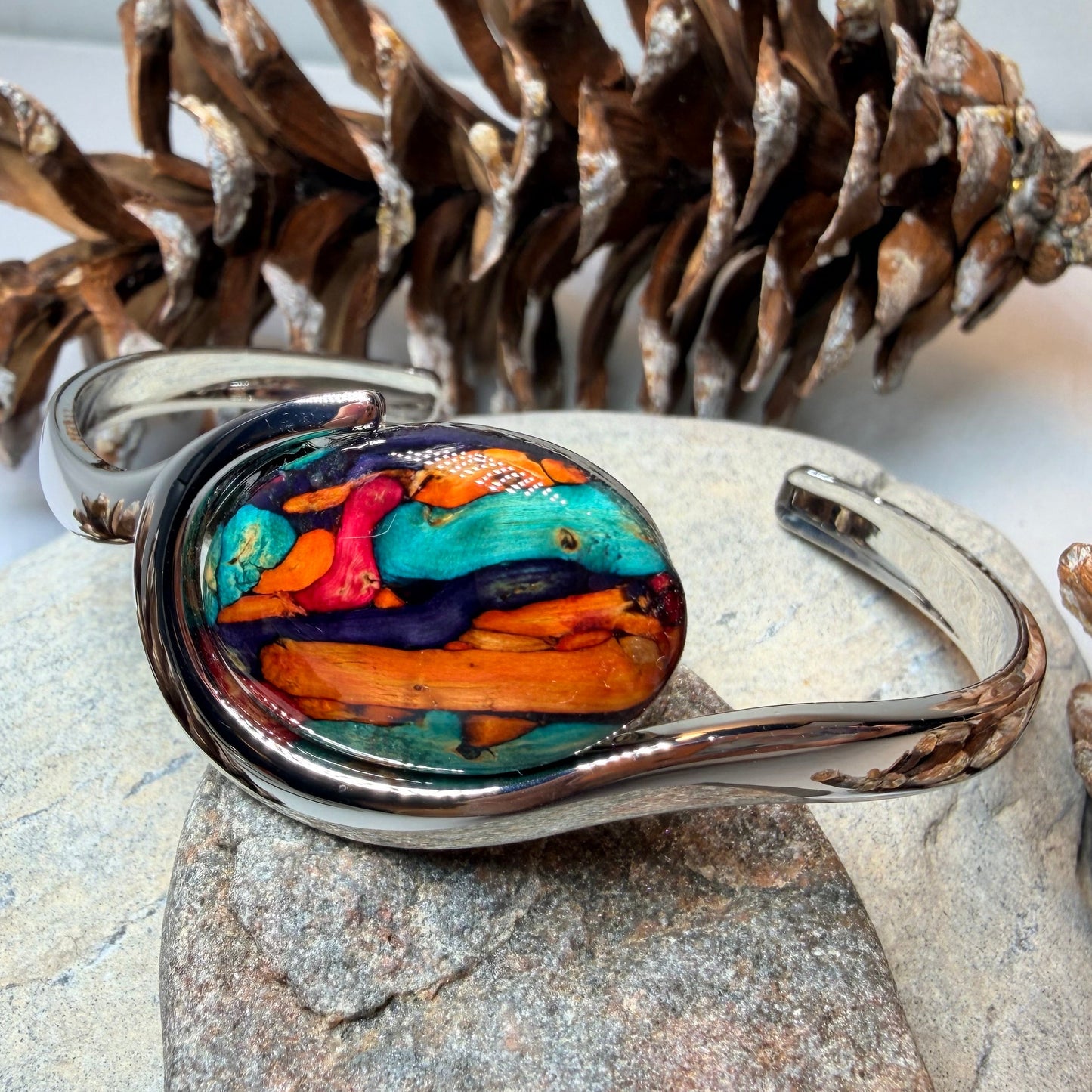 Scotland Heathergems Bracelet - Handmade in Scotland