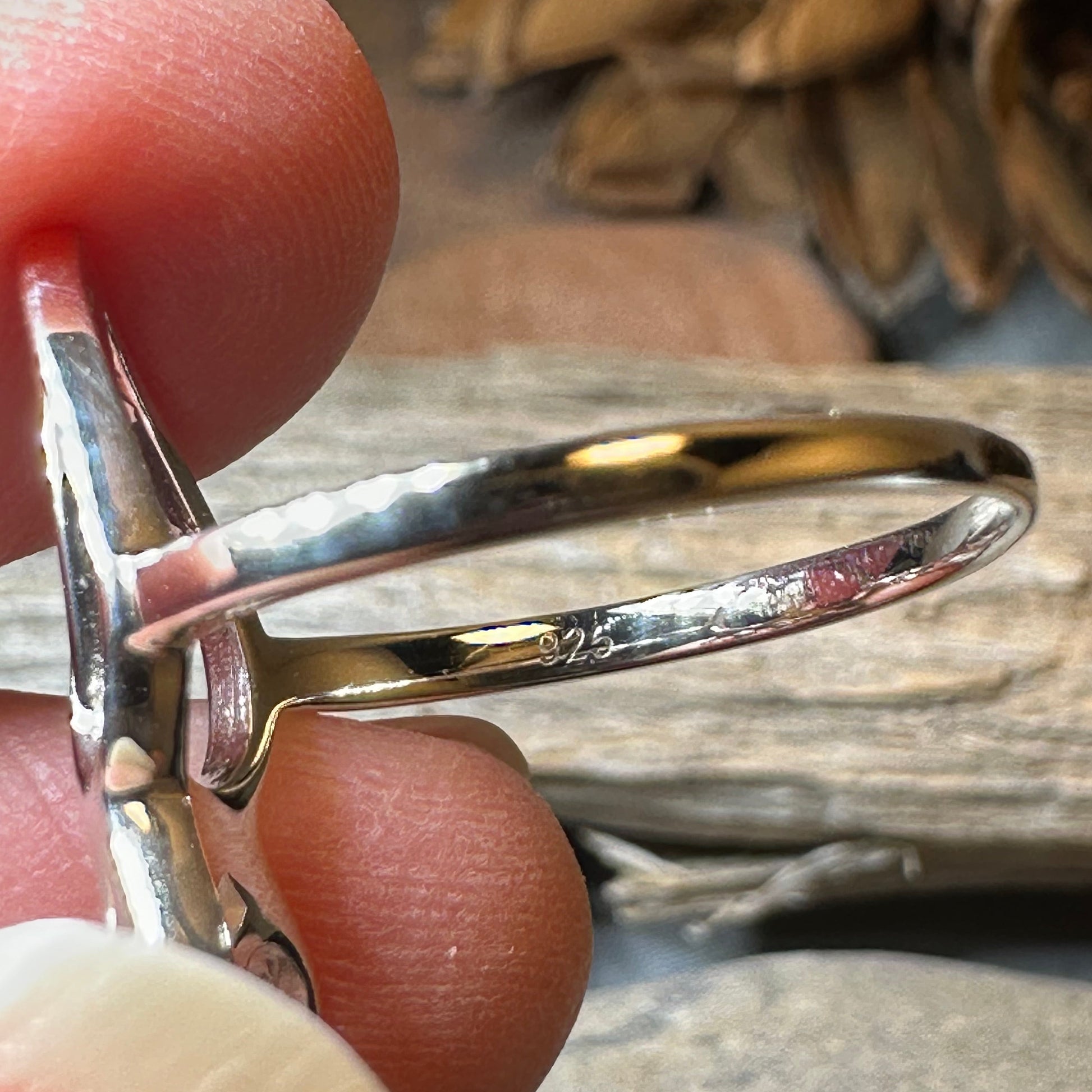 Lady Arieen Scottish Luckenbooth Ring in Sterling Silver — view 8