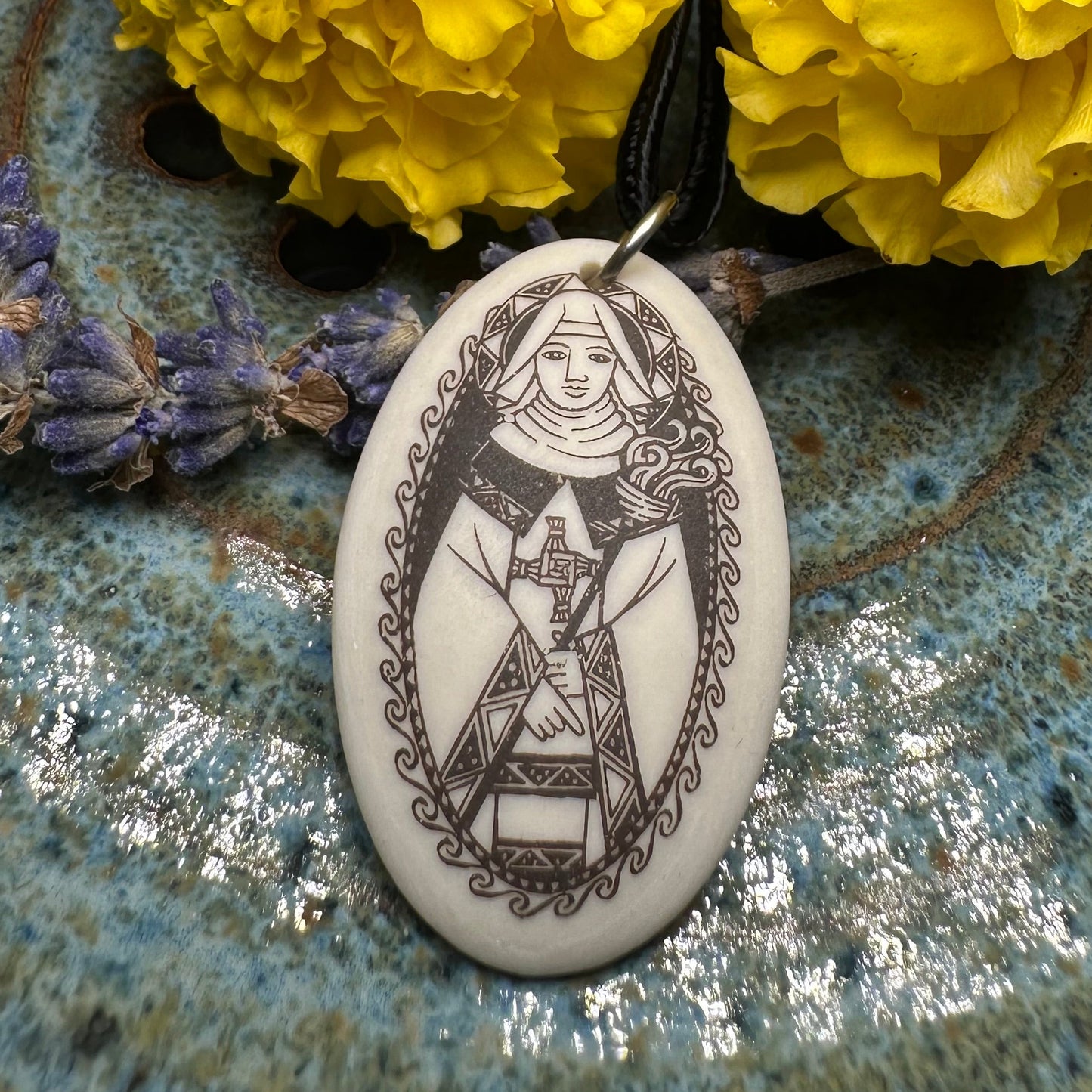 Artisan Irish Saint Brigid Necklace - Handmade in the U.S.A.