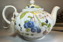 Load image into Gallery viewer, Wild Berries Fine China Teapot
