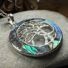 Load image into Gallery viewer, Carmina Tree of Life Shell Necklace
