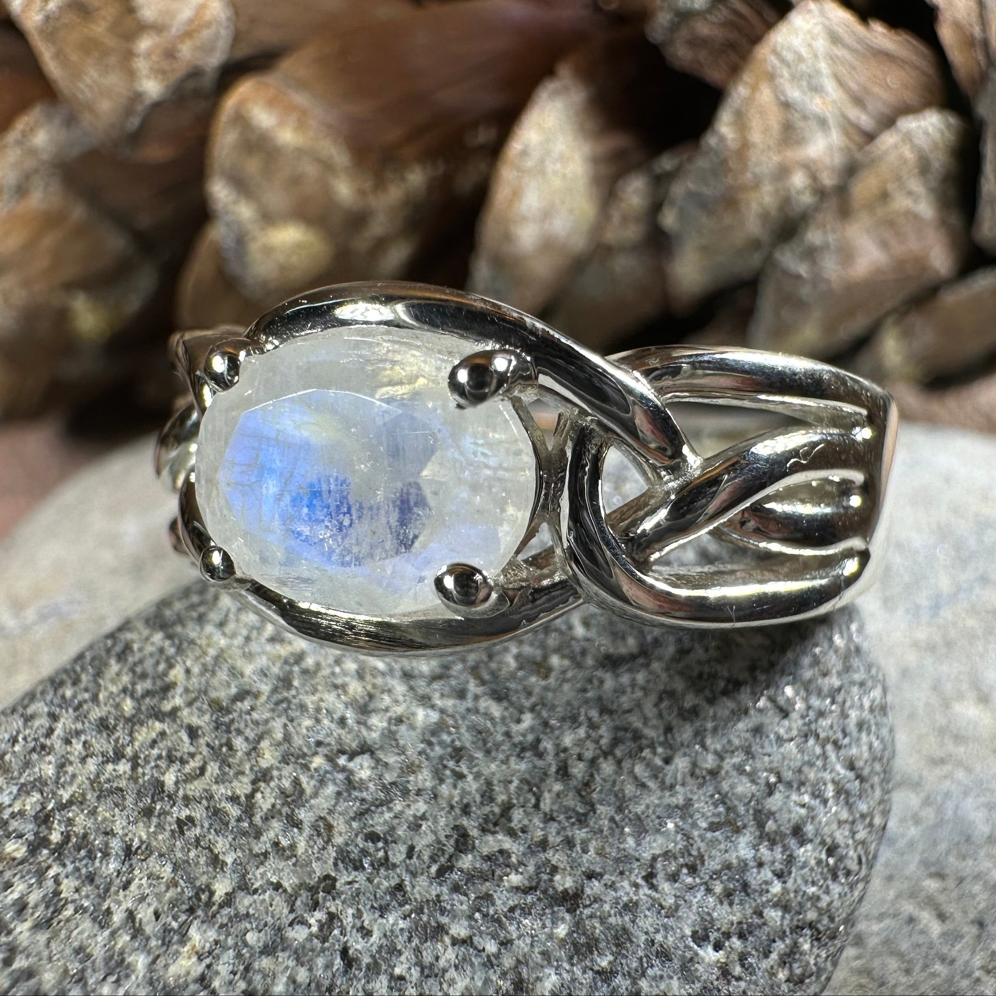 Hadlie Moonstone Ring — view 8