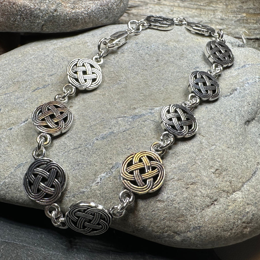 Irish Celtic Love Knot Bracelet