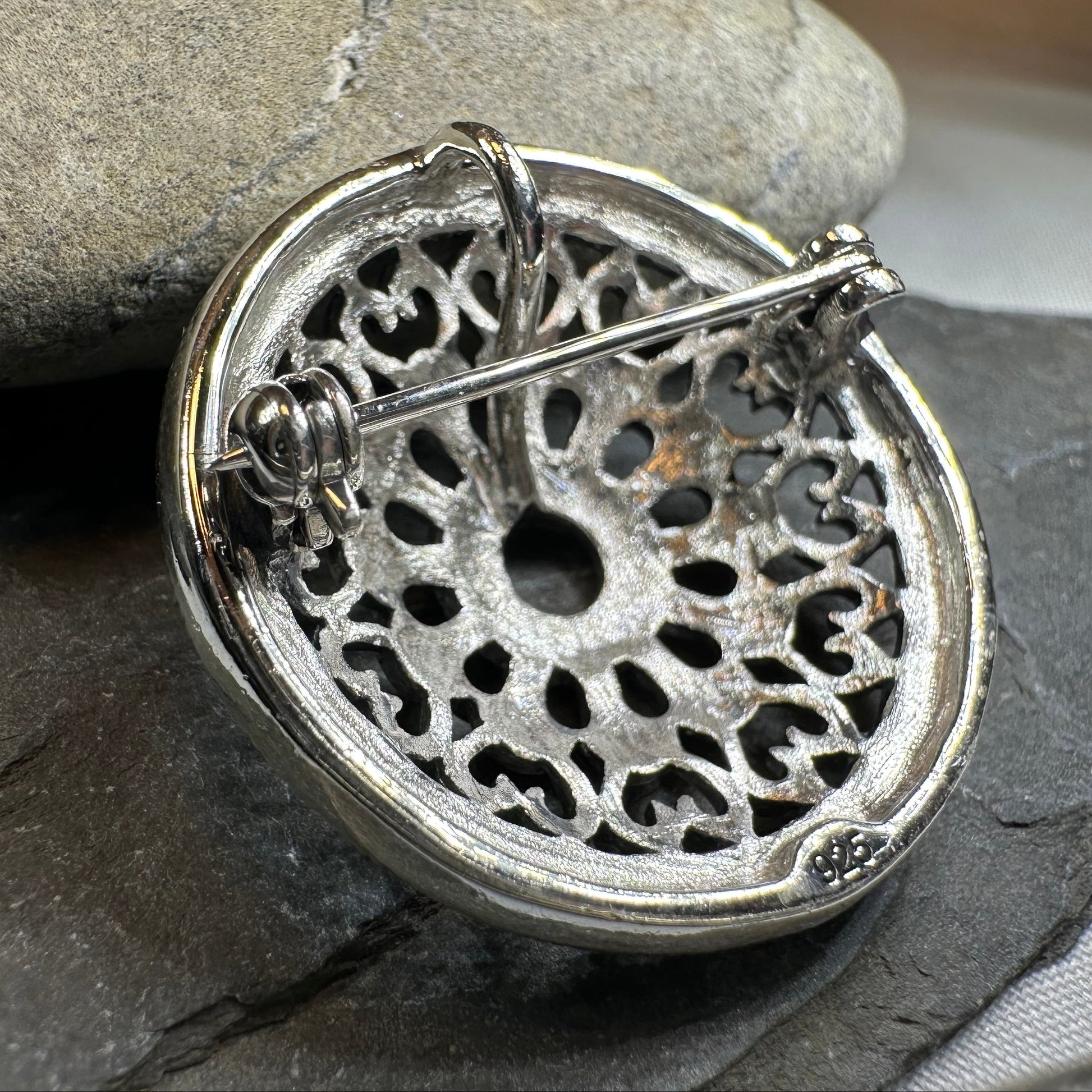 Halsey Celtic Knot Brooch — view 3