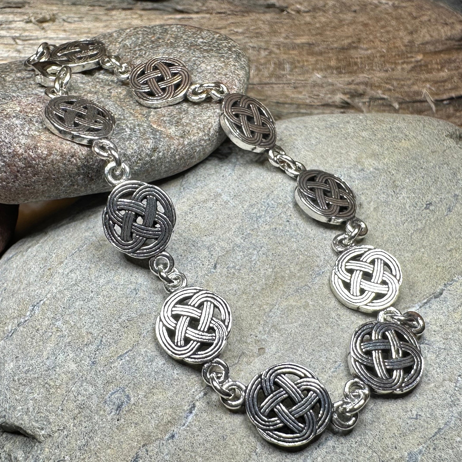 Irish Celtic Love Knot Bracelet — view 2