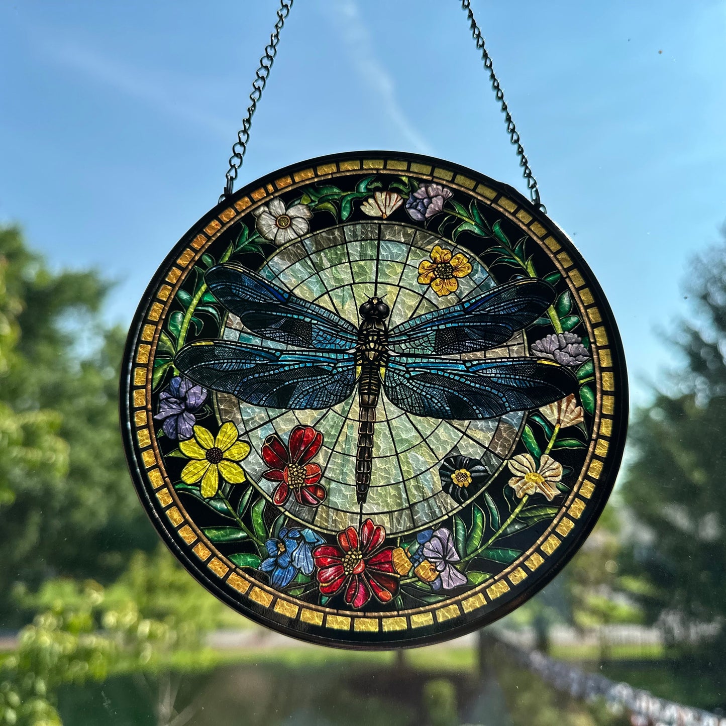Victorian Dragonfly Suncatcher