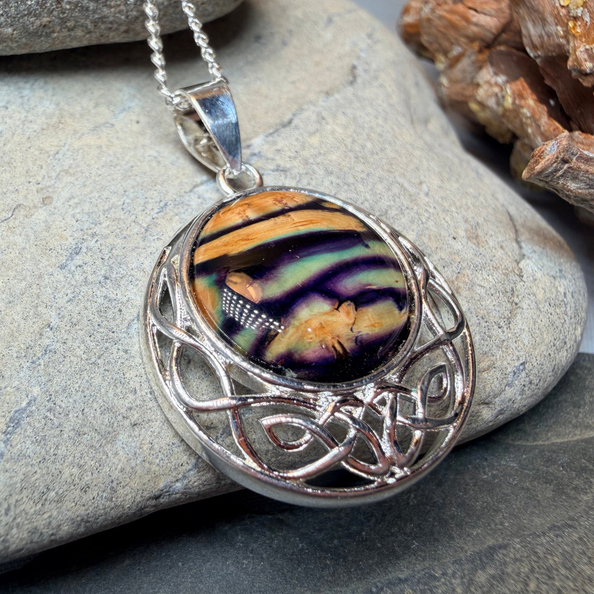 Scottish Heathergems Orla Necklace - Handmade in Scotland