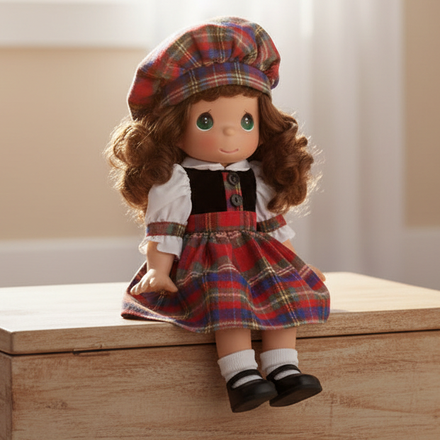 The Precious Moments Highlander Scottish Girl Doll