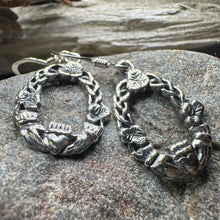 Load image into Gallery viewer, Lilith Celtic Claddagh Earrings
