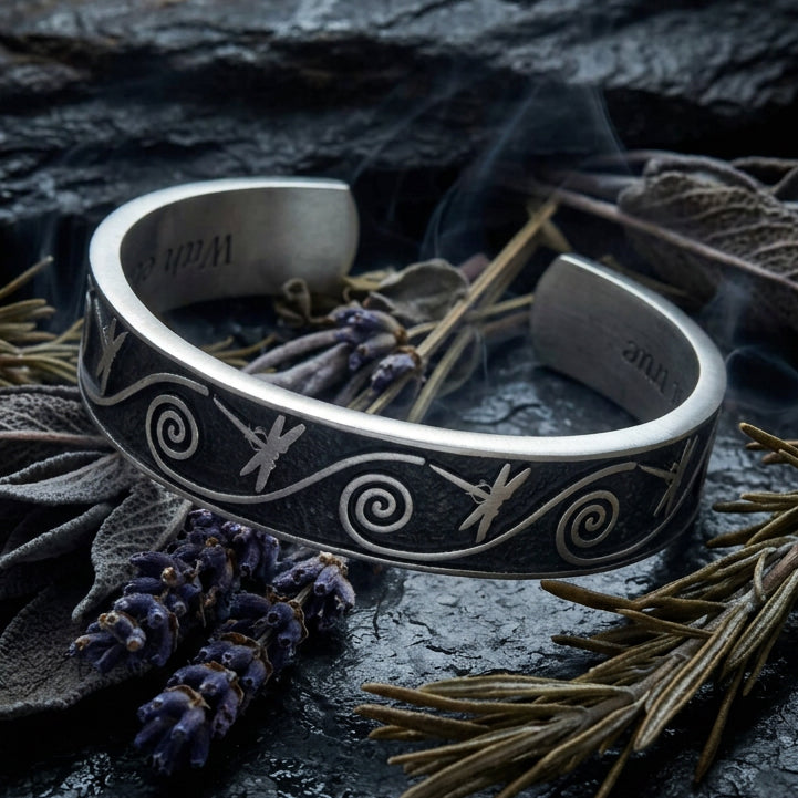 Celtic Dragonfly Bracelet - Handmade in the U.S.A.