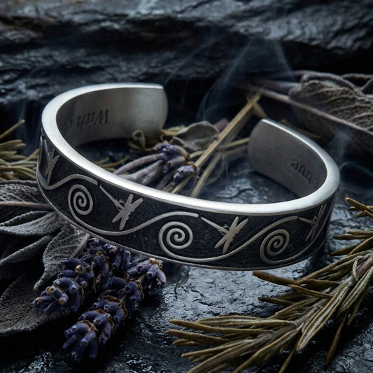 Celtic Dragonfly Bracelet - Handmade in the U.S.A.