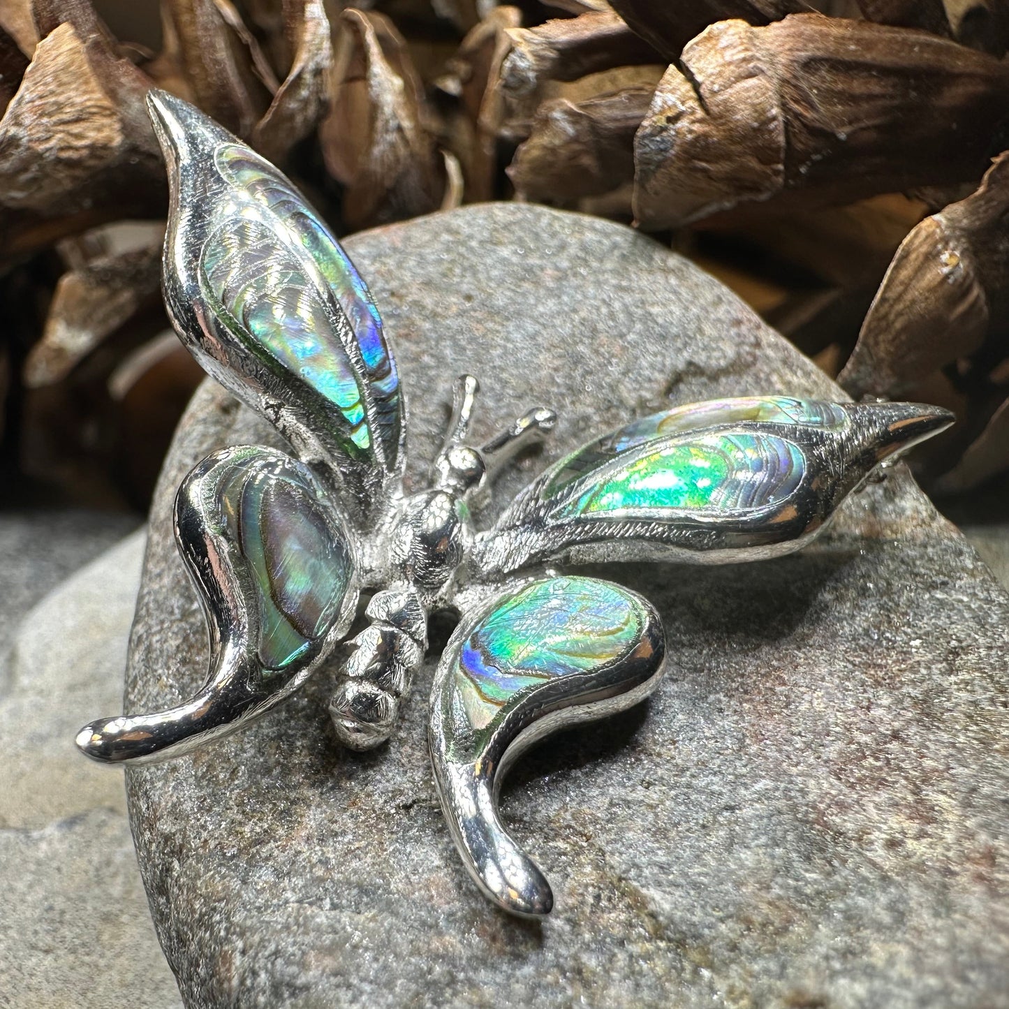 Brooke Butterfly Necklace — view 3