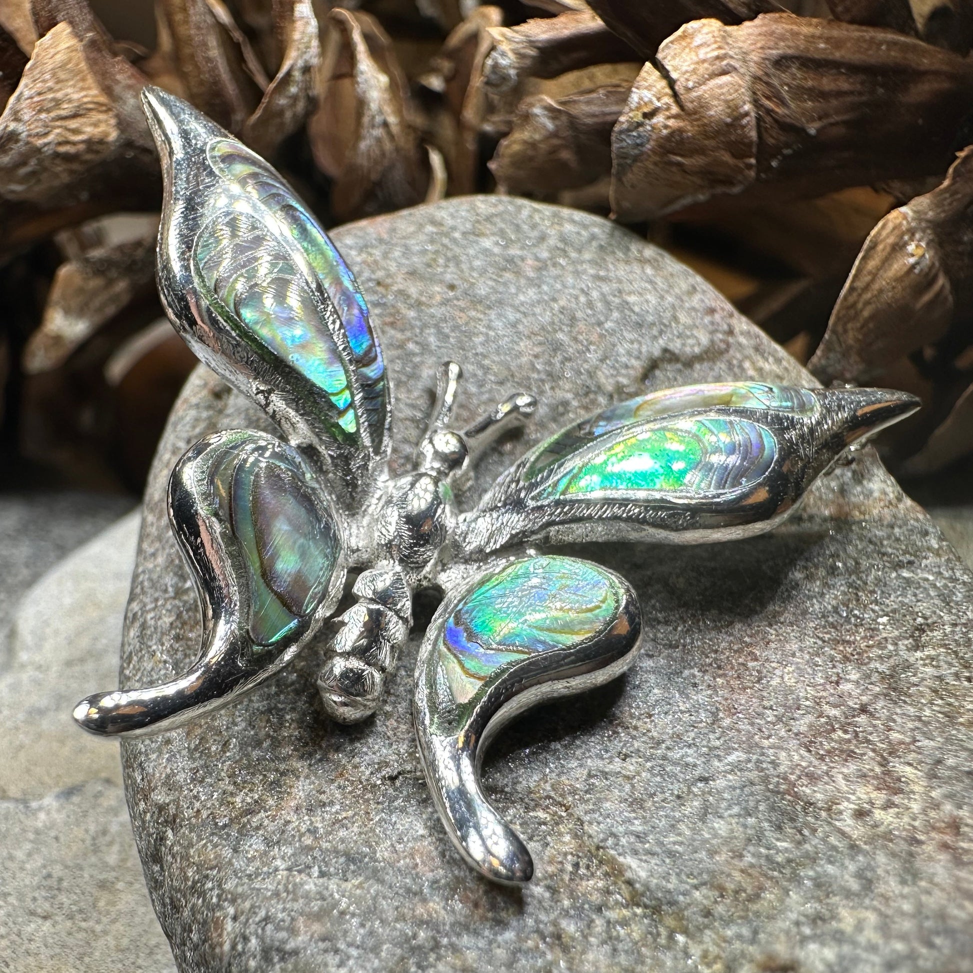 Brooke Butterfly Necklace — view 3