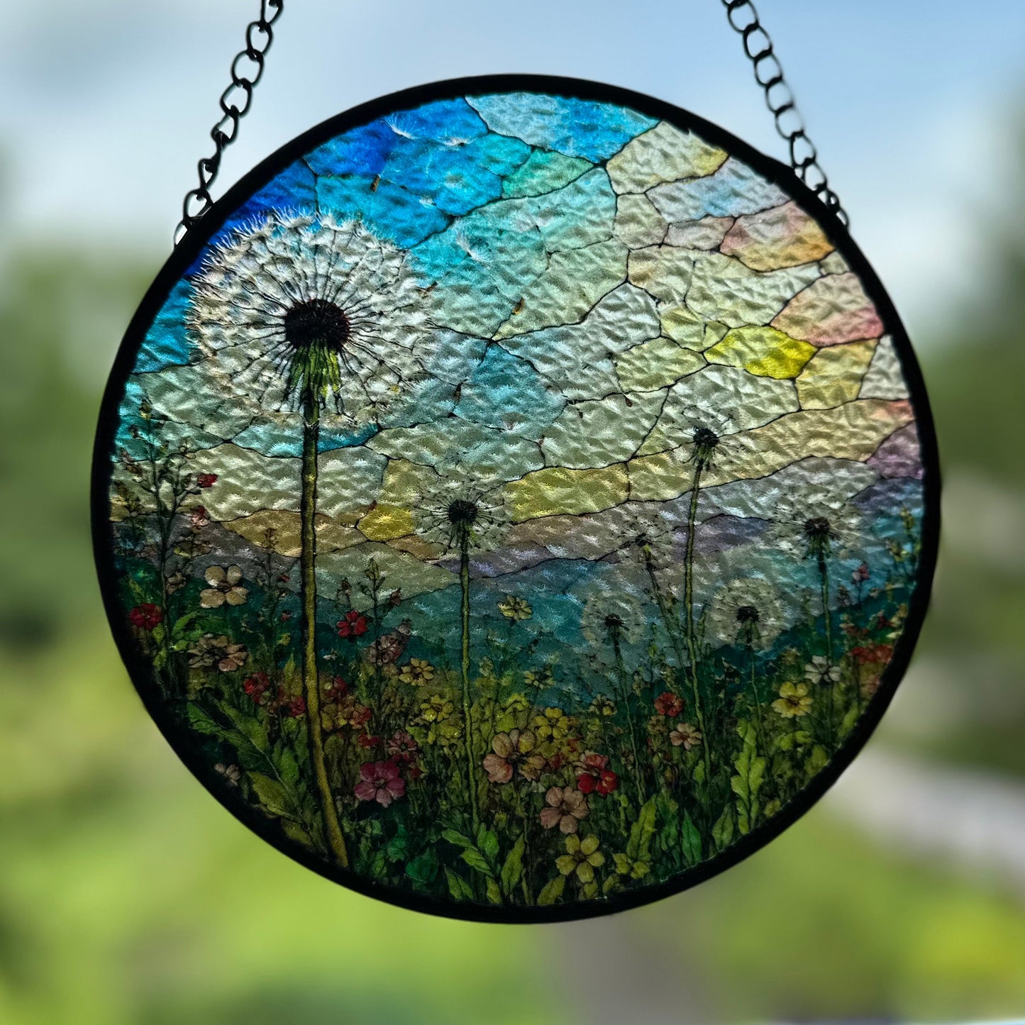 Make A Wish Dandelion Suncatcher