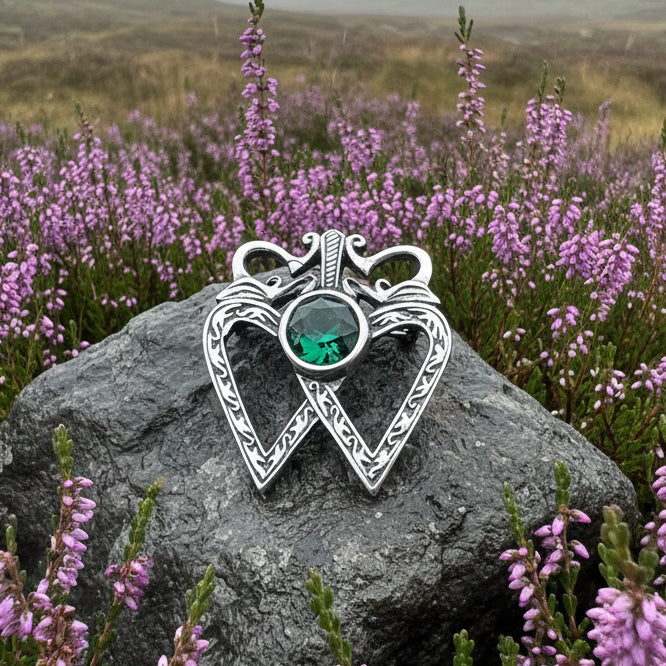 Roxelana Scottish Luckenbooth Brooch - Handmade in Scotland