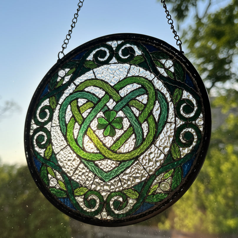 Celtic Love Knot Suncatcher