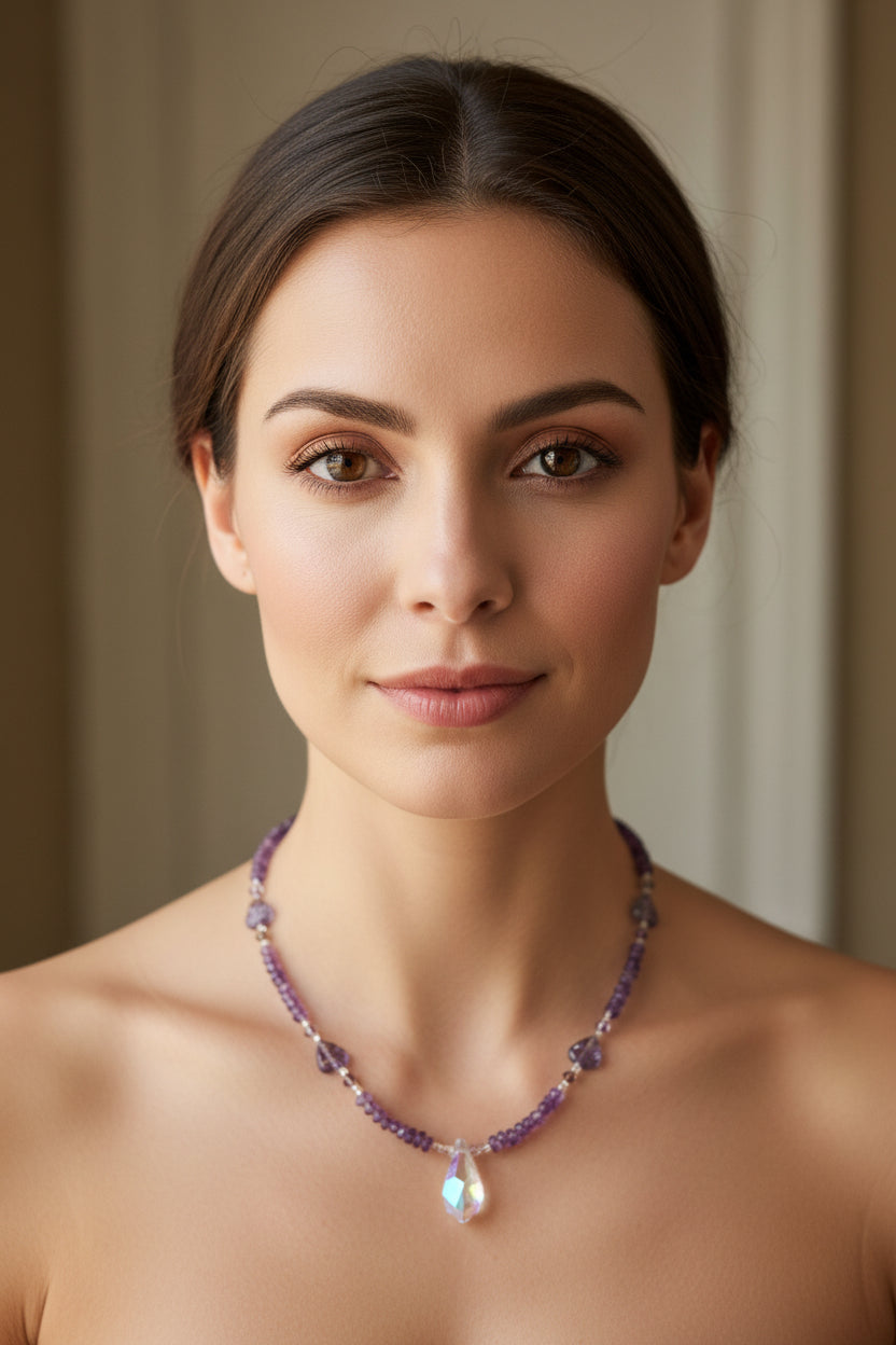 Highland Seasons Crystal Necklace — view 5