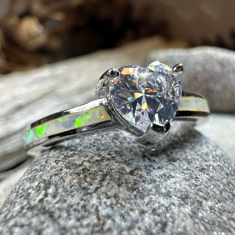 Load image into Gallery viewer, My Heart Opal Ring
