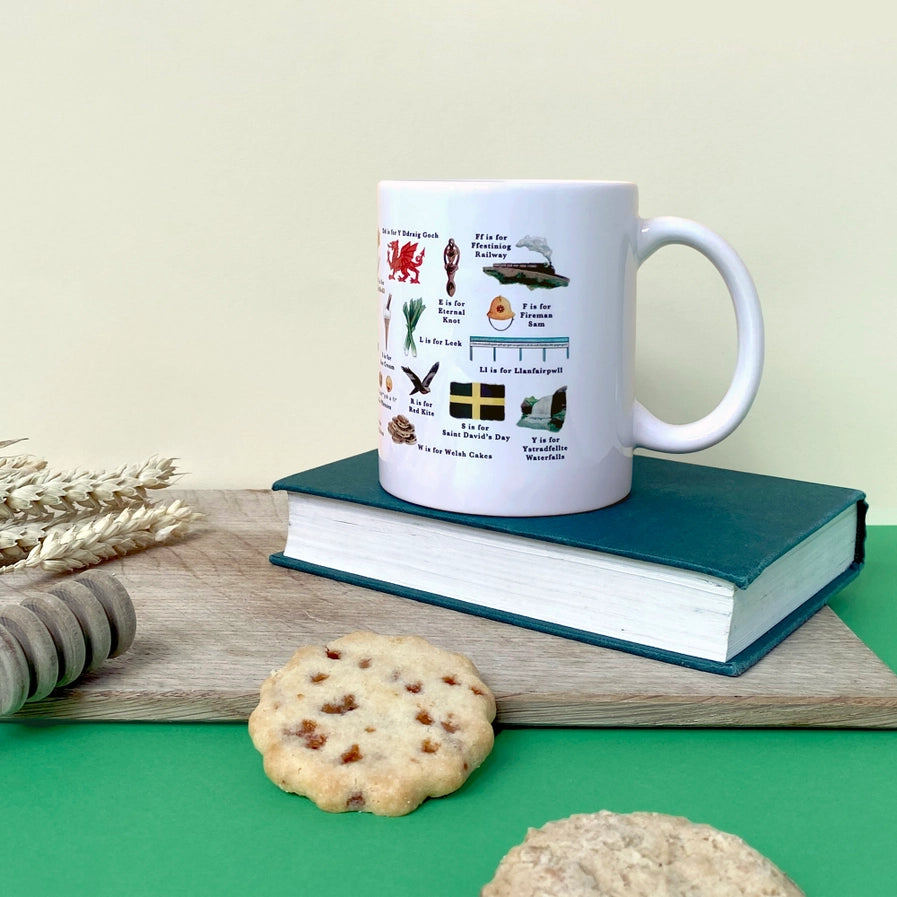 Welsh ABC Mug — view 3