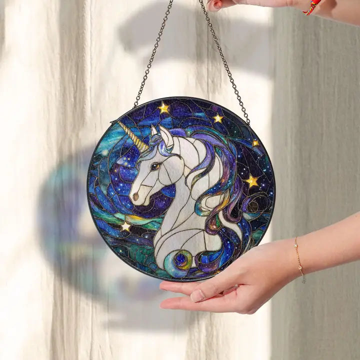 Milky Way Unicorn Suncatcher