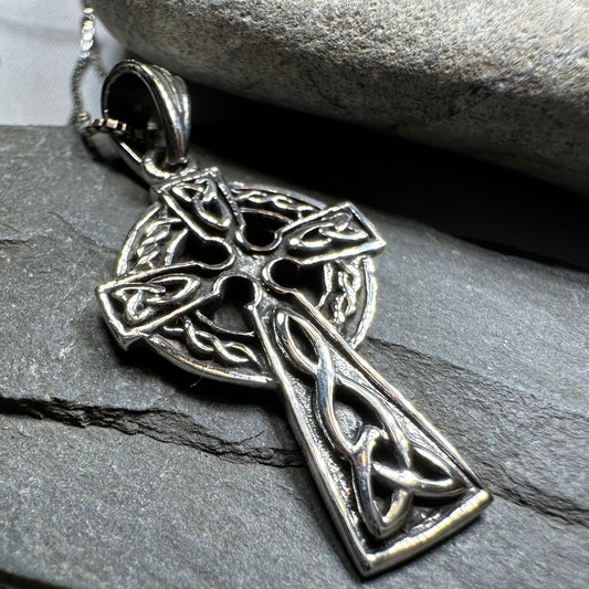 True Path Celtic Cross Necklace