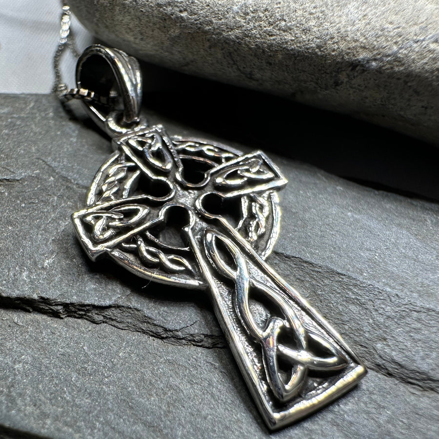 True Path Celtic Cross Necklace