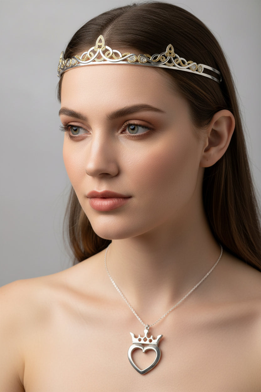 Lyra Luckenbooth Necklace - Handmade in Scotland — view 2