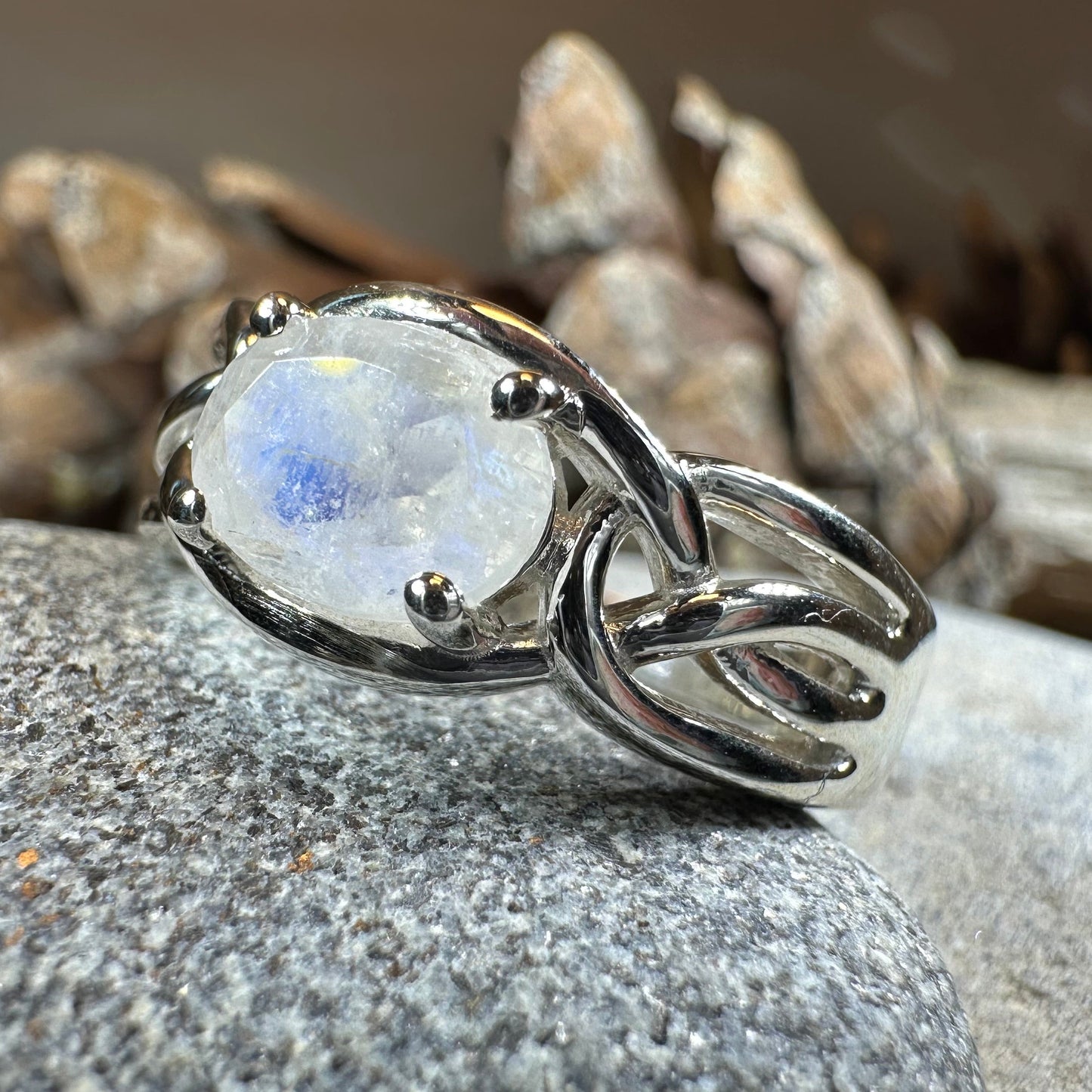Hadlie Moonstone Ring — view 11