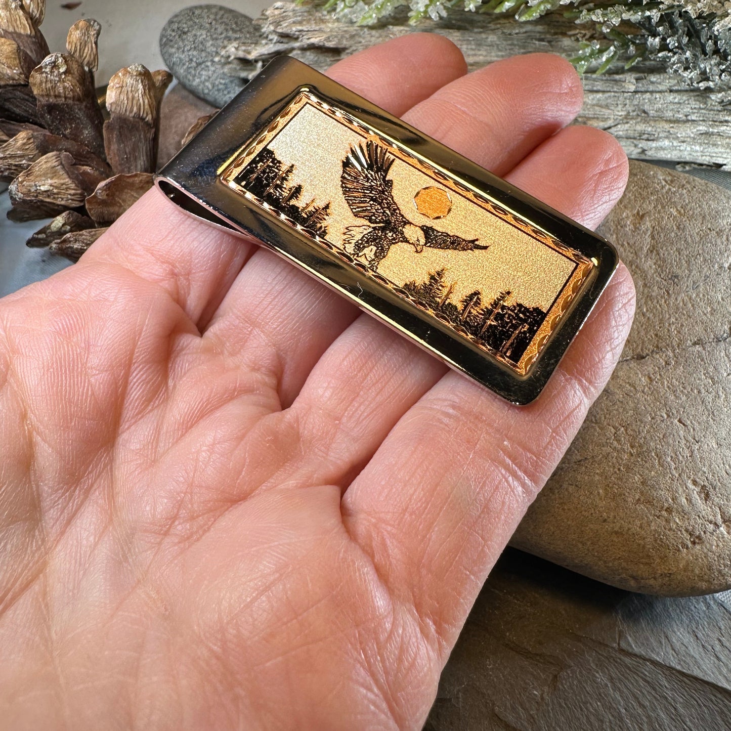 American Eagle Copper Money Clip