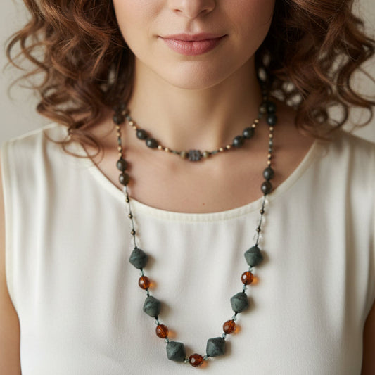 Duneflower Mist Long Necklace