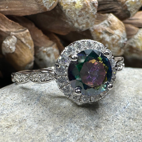 Load image into Gallery viewer, Innes Celtic Topaz Ring
