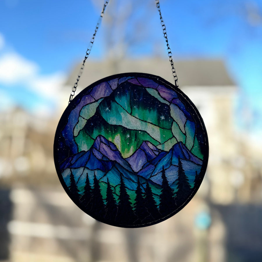 Aurora Borealis Suncatcher
